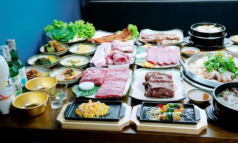 Sự kết hợp hoàn hảo của Rượu soju và nướng BBQ 